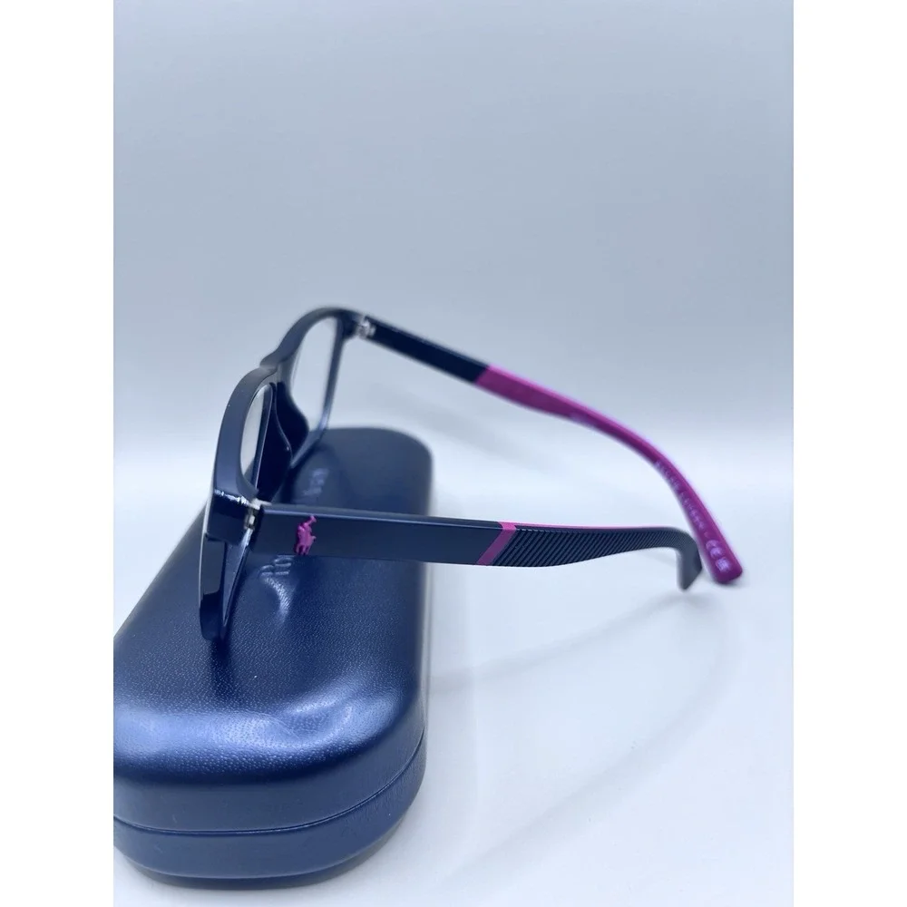 Polo Ralph Lauren PH2257U 5001 Black Hot Pink 57mm Eyeglass‎ Frames NIB
